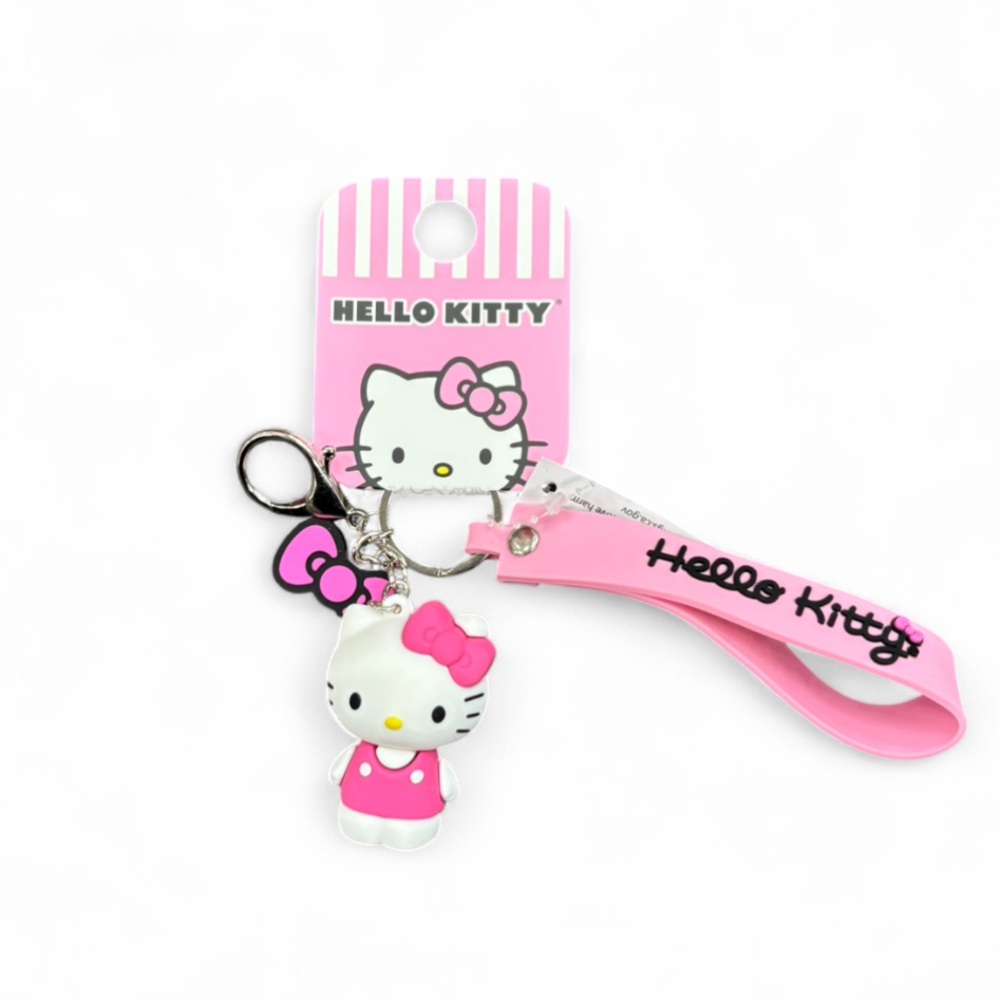 Hello Kitty Pink Keychain or Bag Charm
